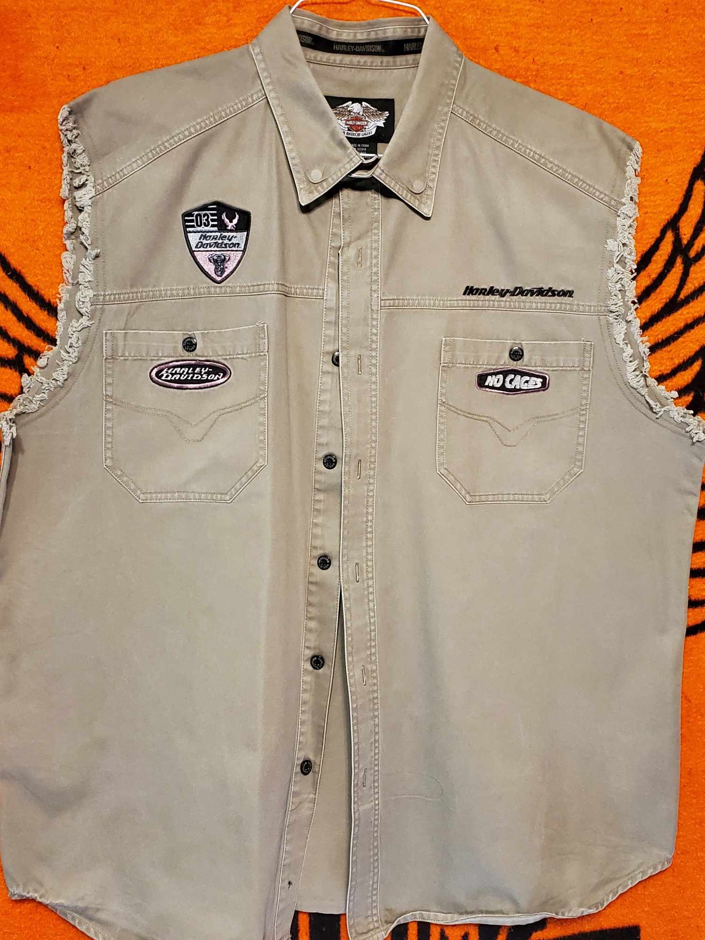 HD Mens sleeveless shirt size 2XL