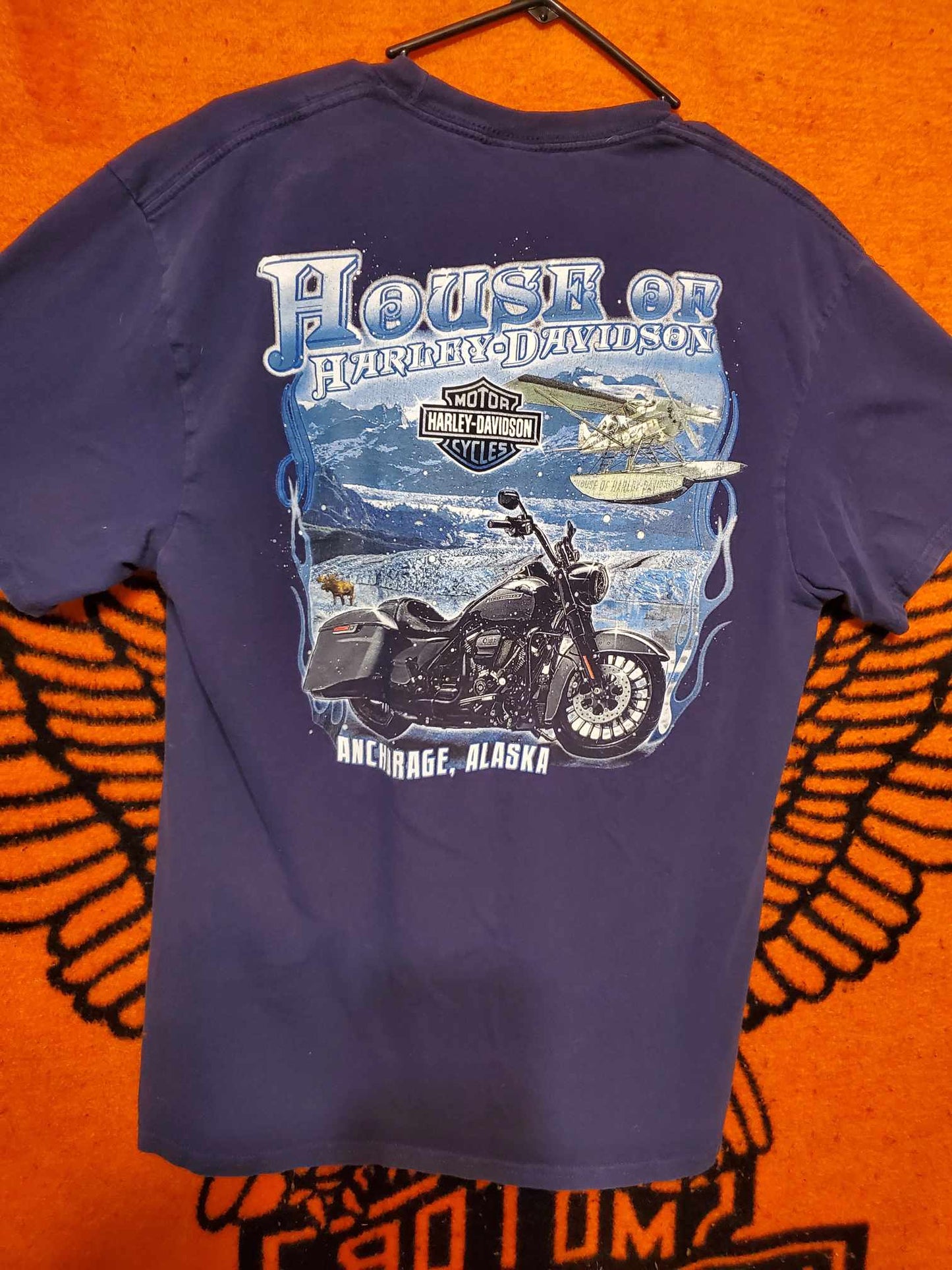 HD Mens short sleeve shirt, size Large