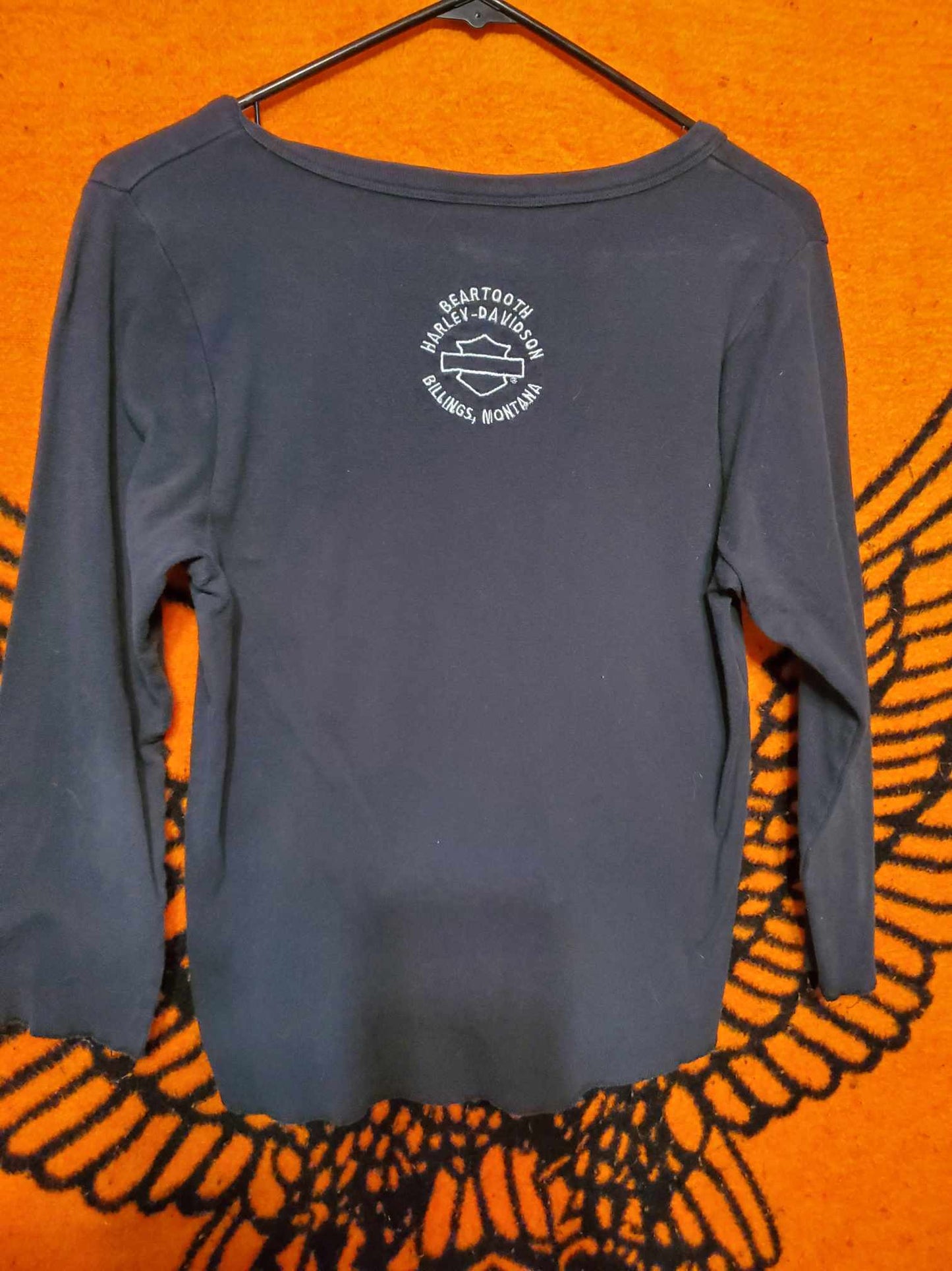 HD womens long sleeve shirt size large