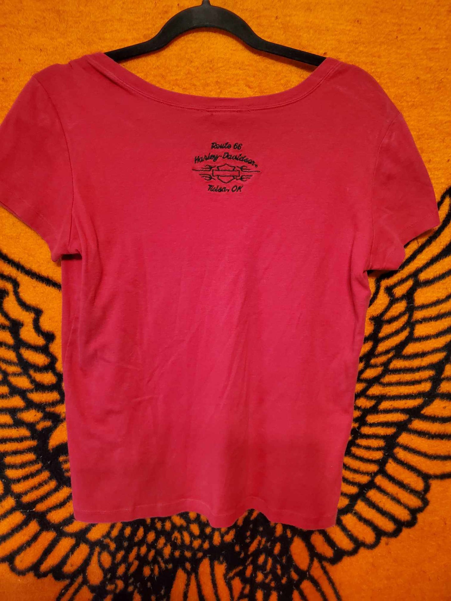HD womens short sleeve shirt size Large