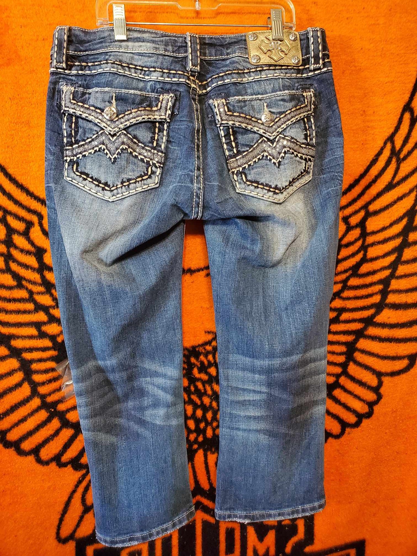 Miss Me Capri's Size 31
