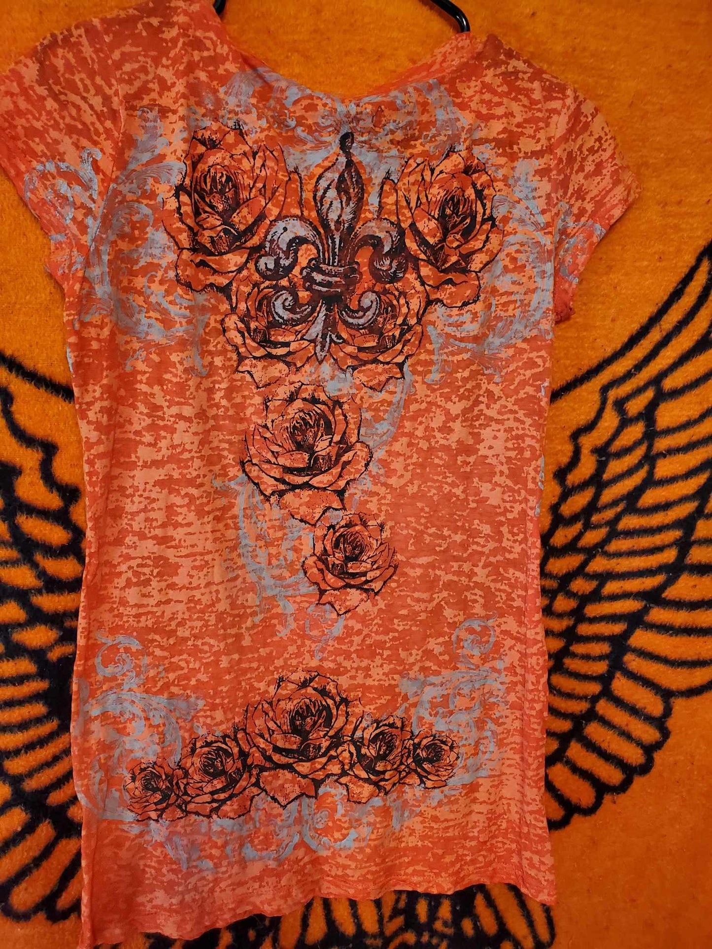 Womens Bling Pistol shirt size Large