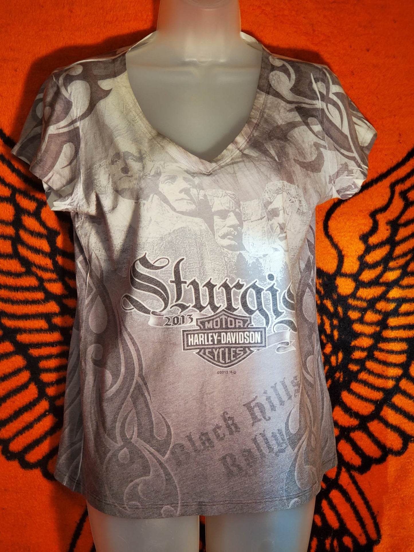 2013 Sturgis t-shirt, women's size large