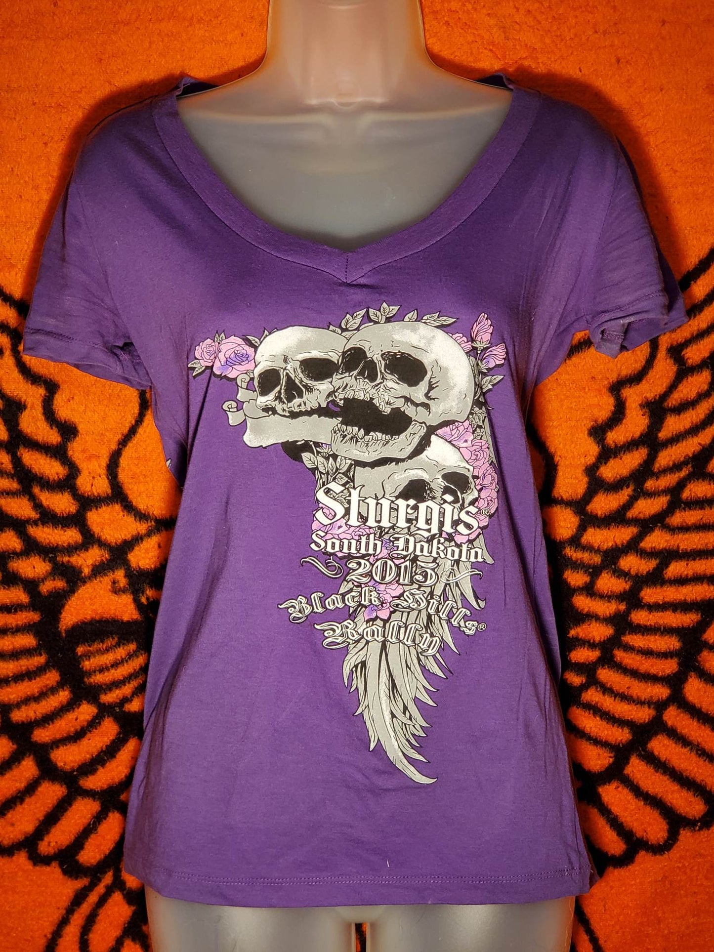 2015 Sturgis short sleeve tshirt, women's size medium