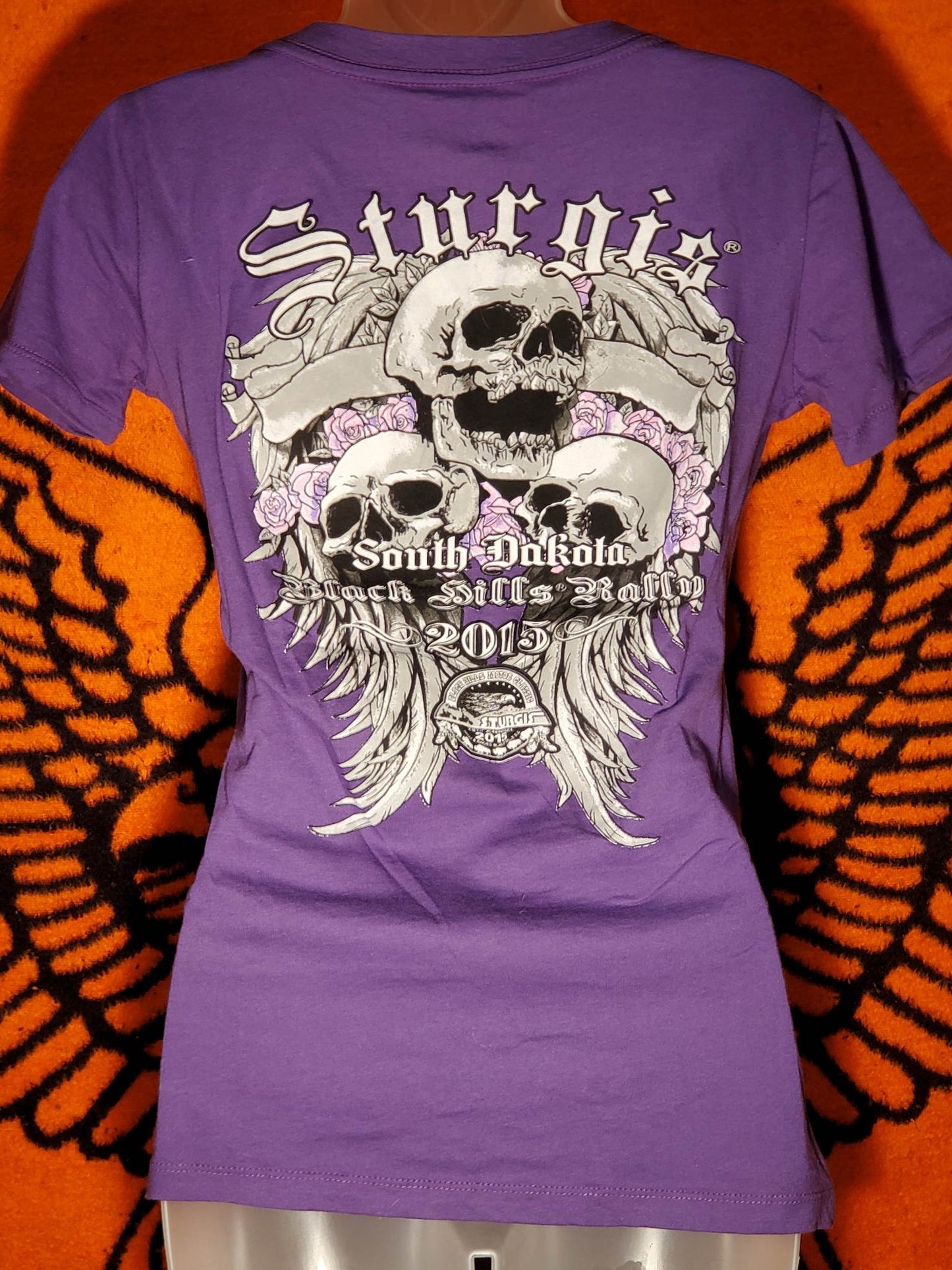 2015 Sturgis short sleeve tshirt, women's size medium