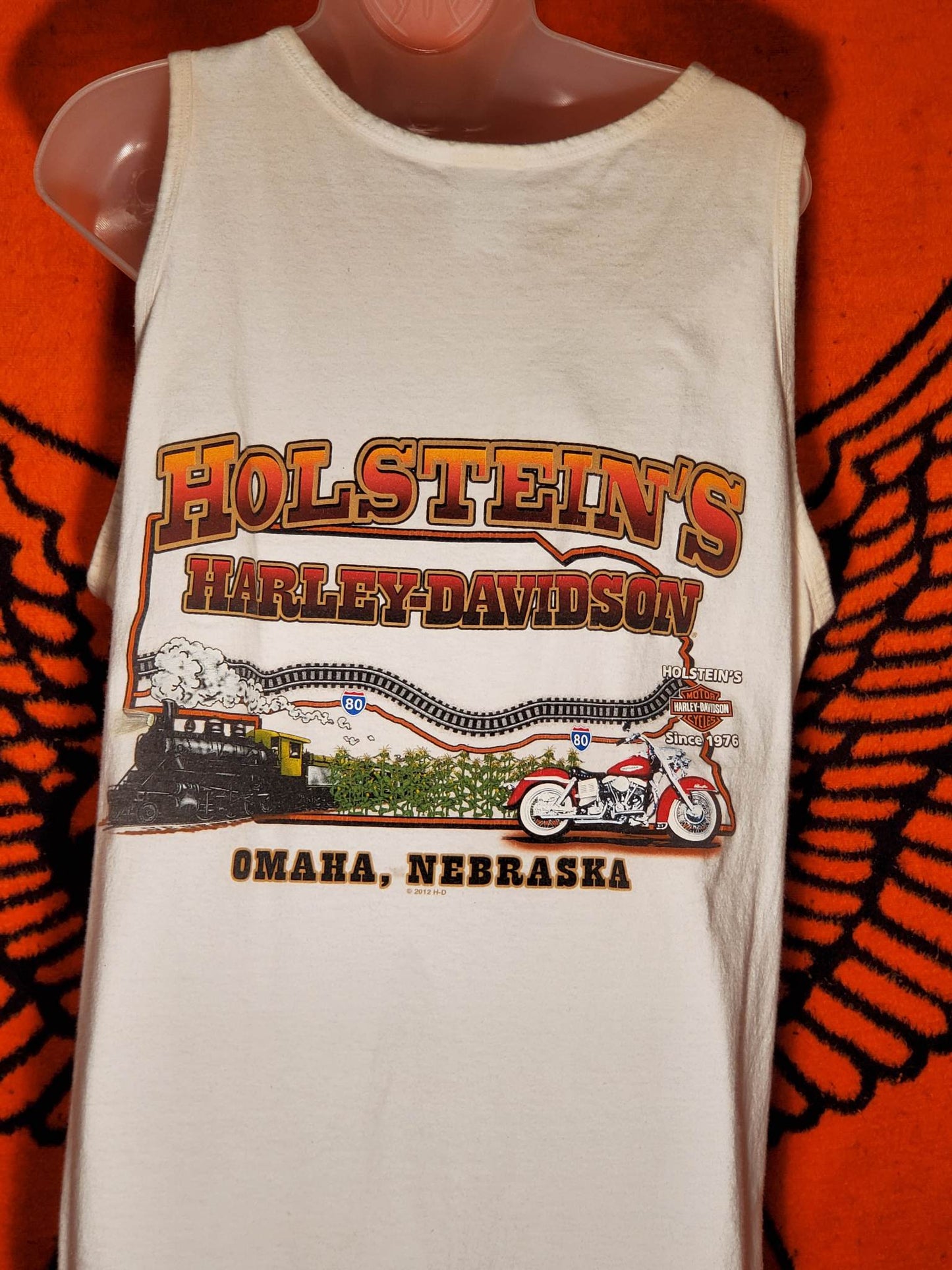 Harley Davidson tank top mens size large