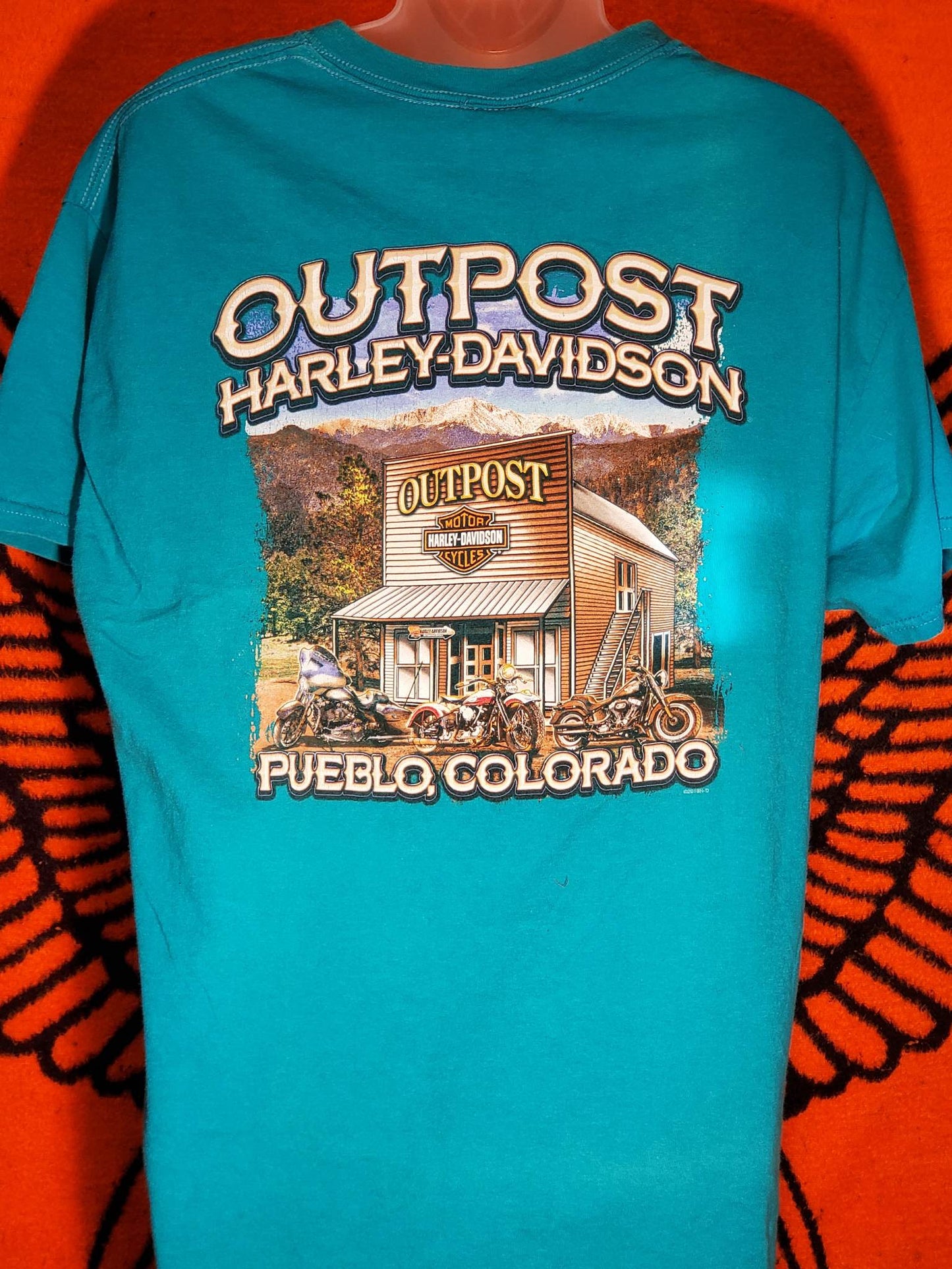 Harley Davidson Short Sleeve tshirt womens size large