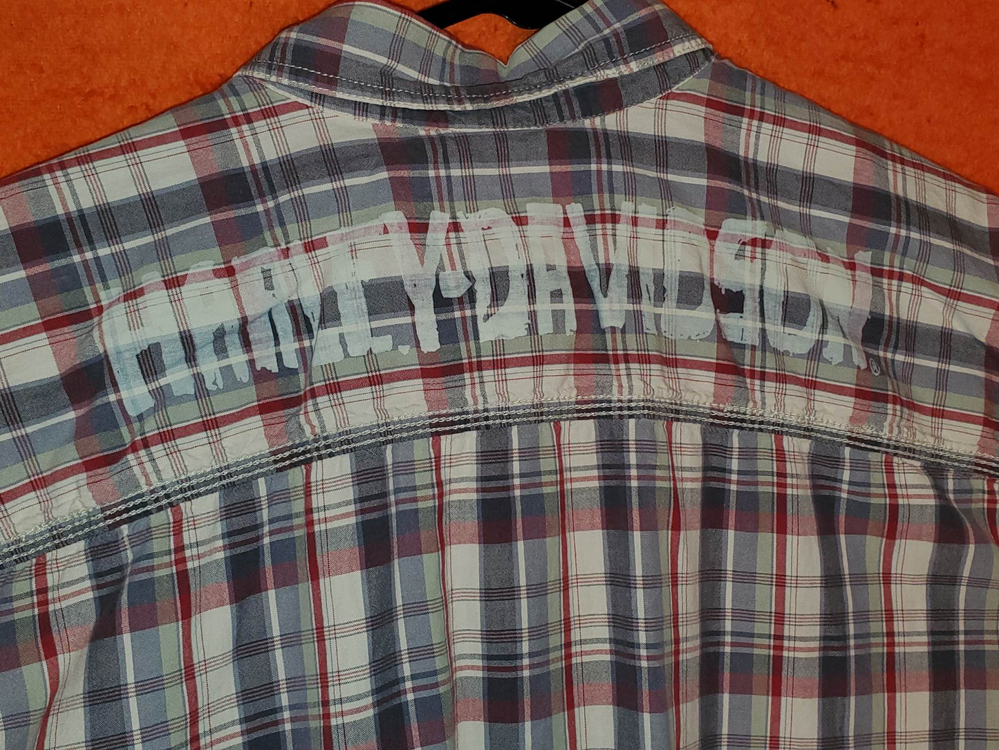 HD short sleeve button up, men's XL