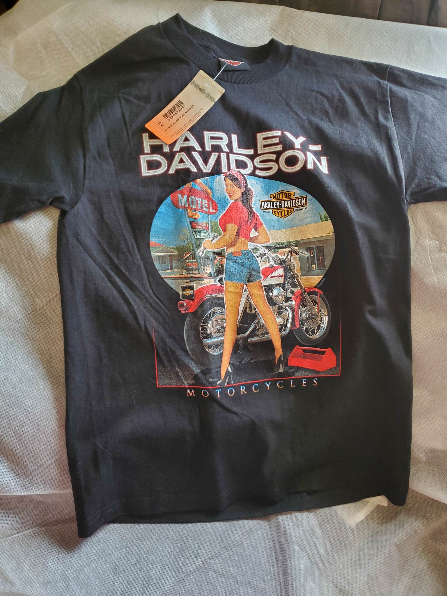 Harley Davidson T-shirt Men's size small – Roy's Recycled Biker Stuff