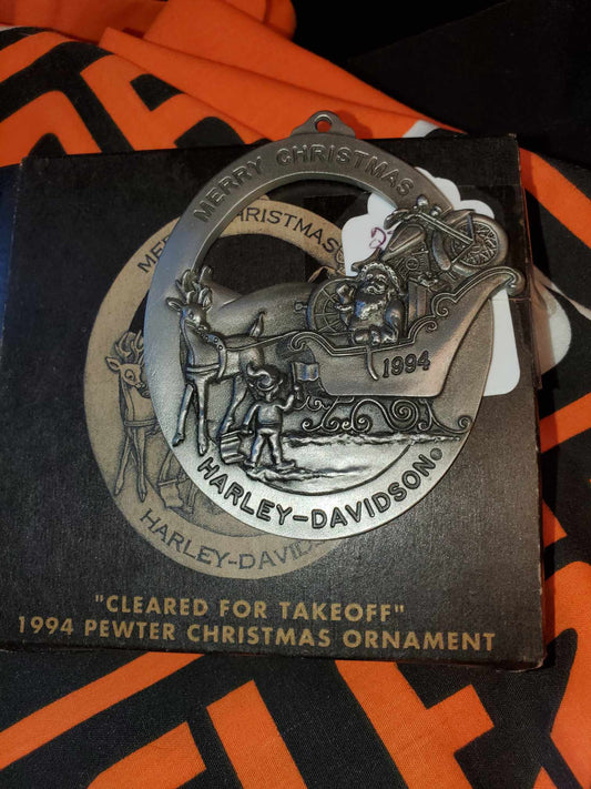 1994 HD Pewter Ornament