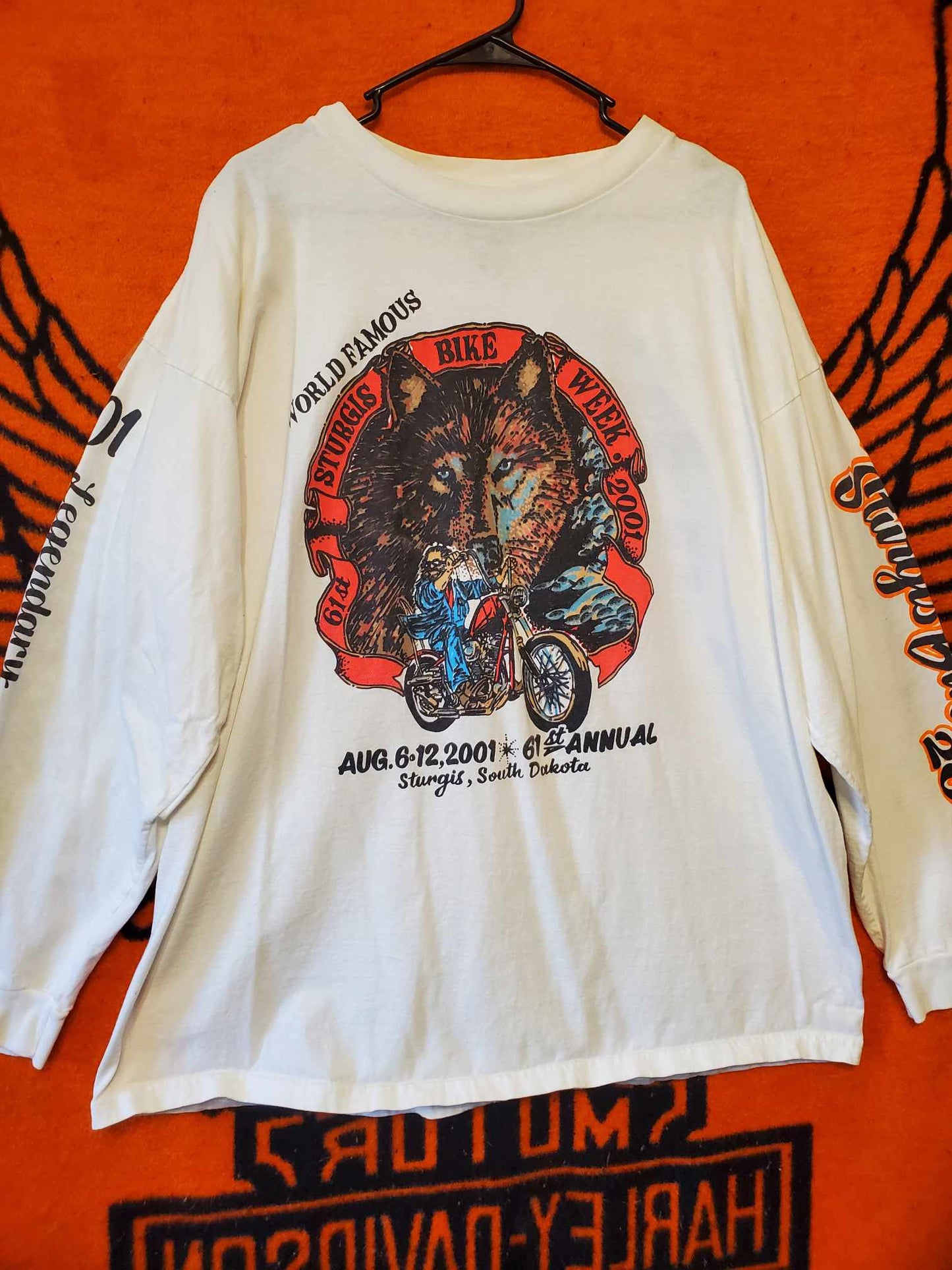 2001 Sturgis Bike Week, Men's size 2XL