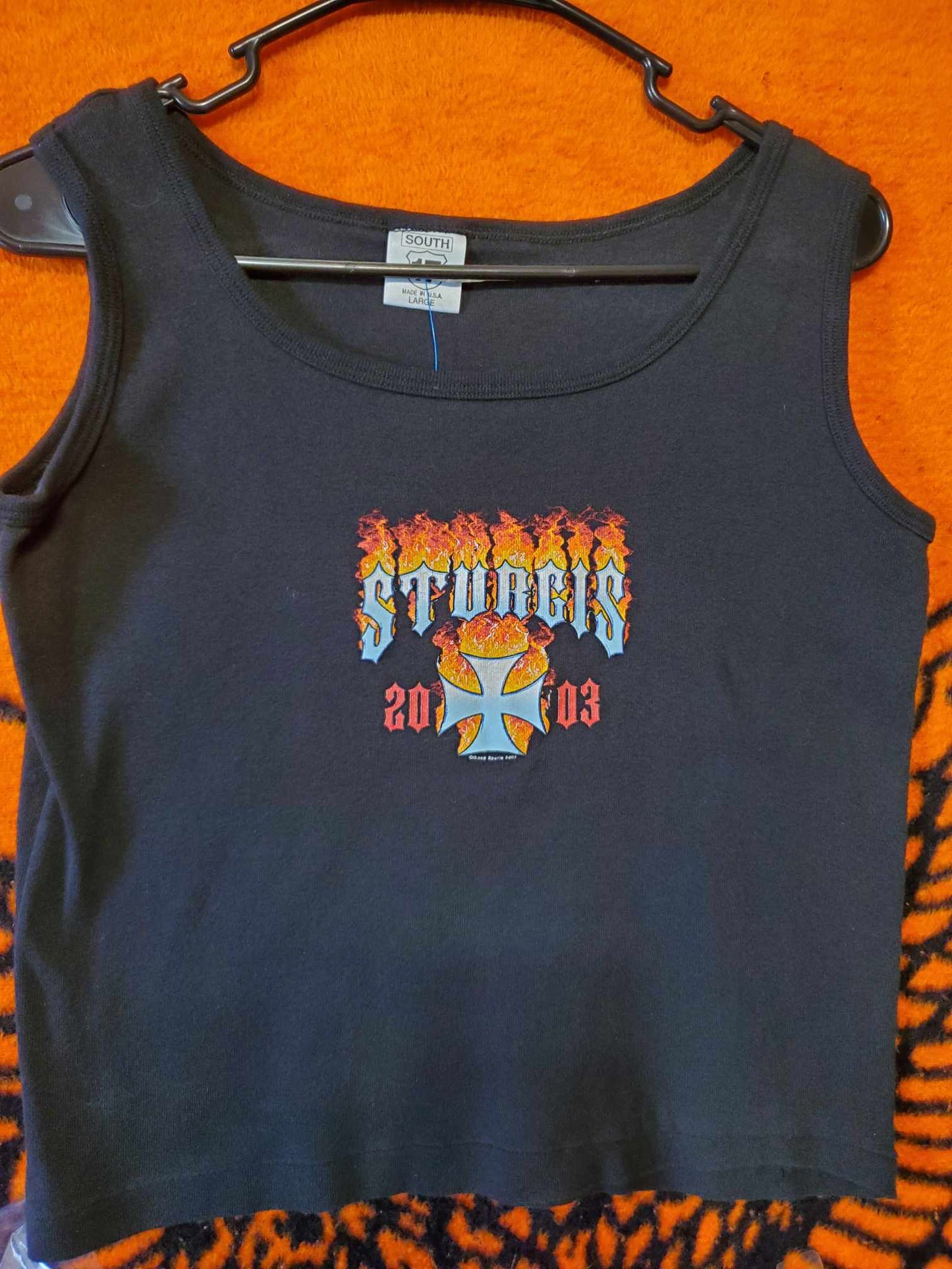 2003 women's Sturgis tank, size large