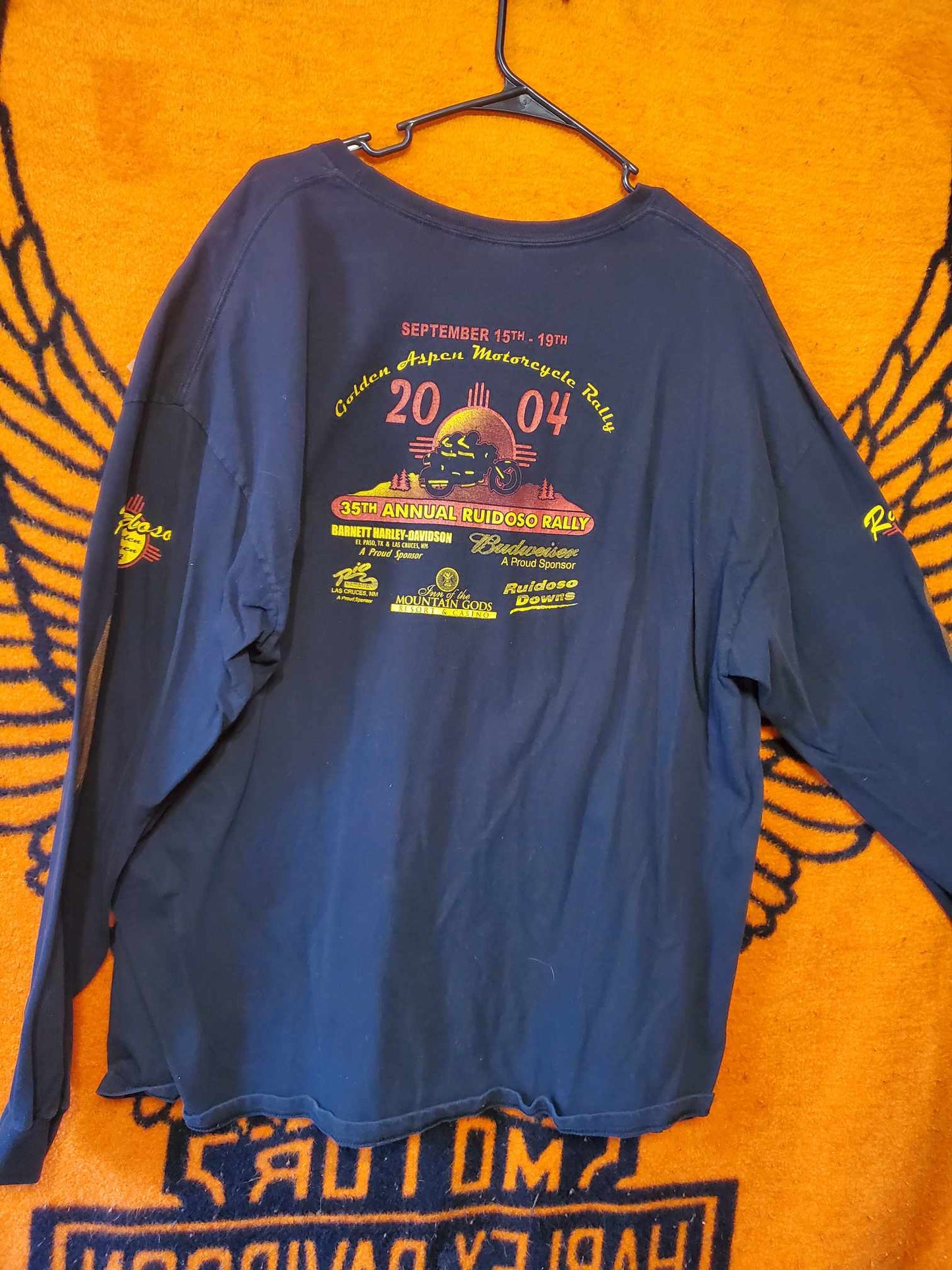 2004 Golden Aspen Rally, men's size 2XL