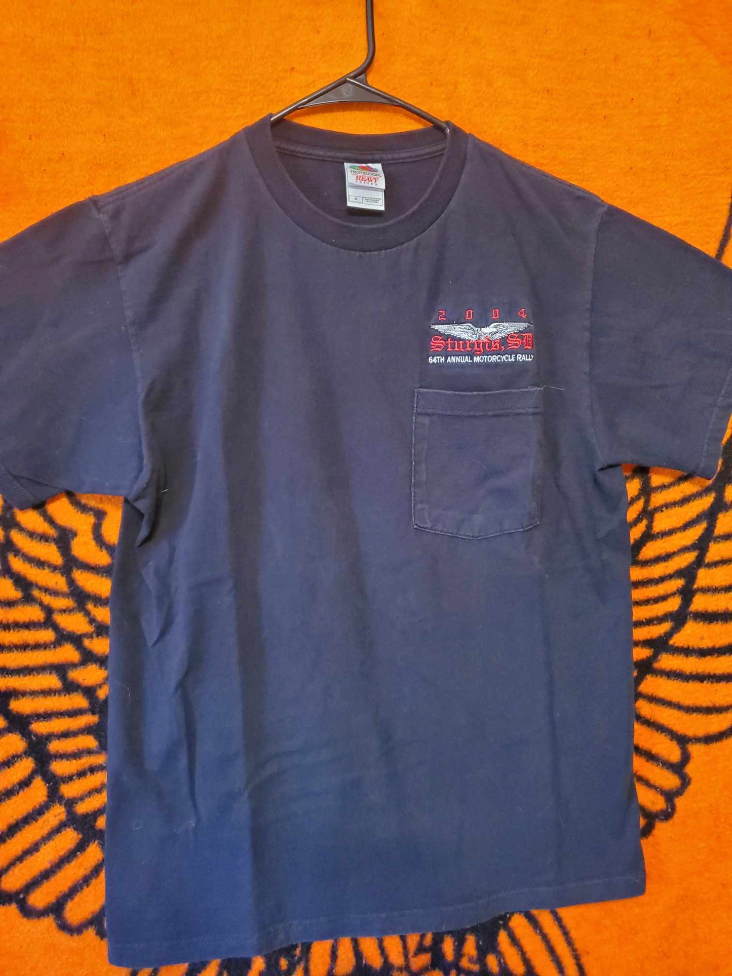 2004 Sturgis Pocket Tee, Men's size medium