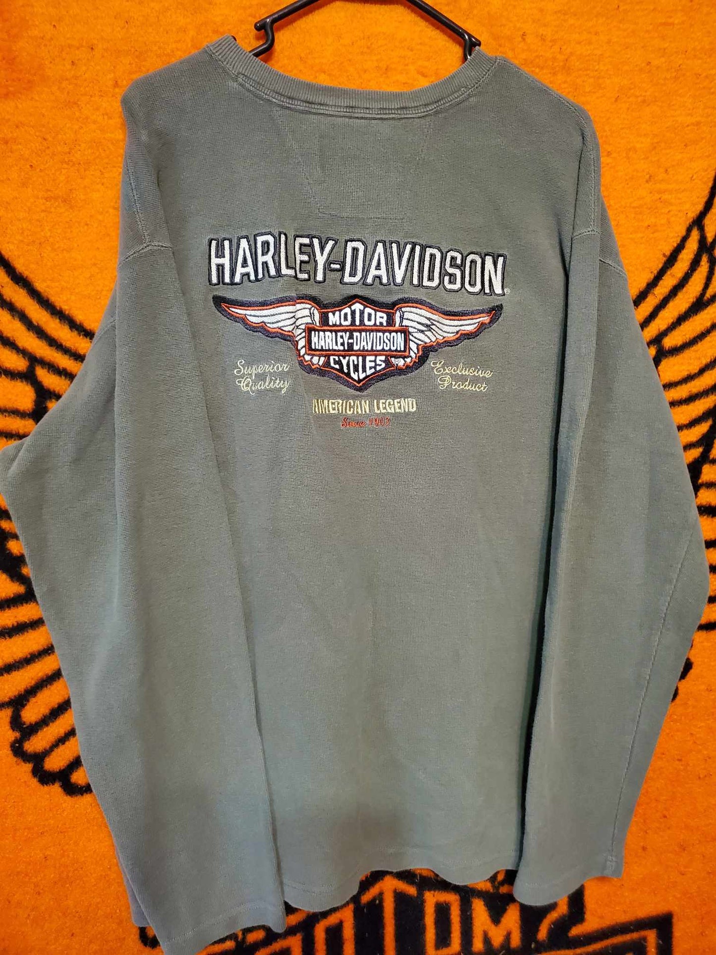 HD Men's Long sleeve thermal, size XL