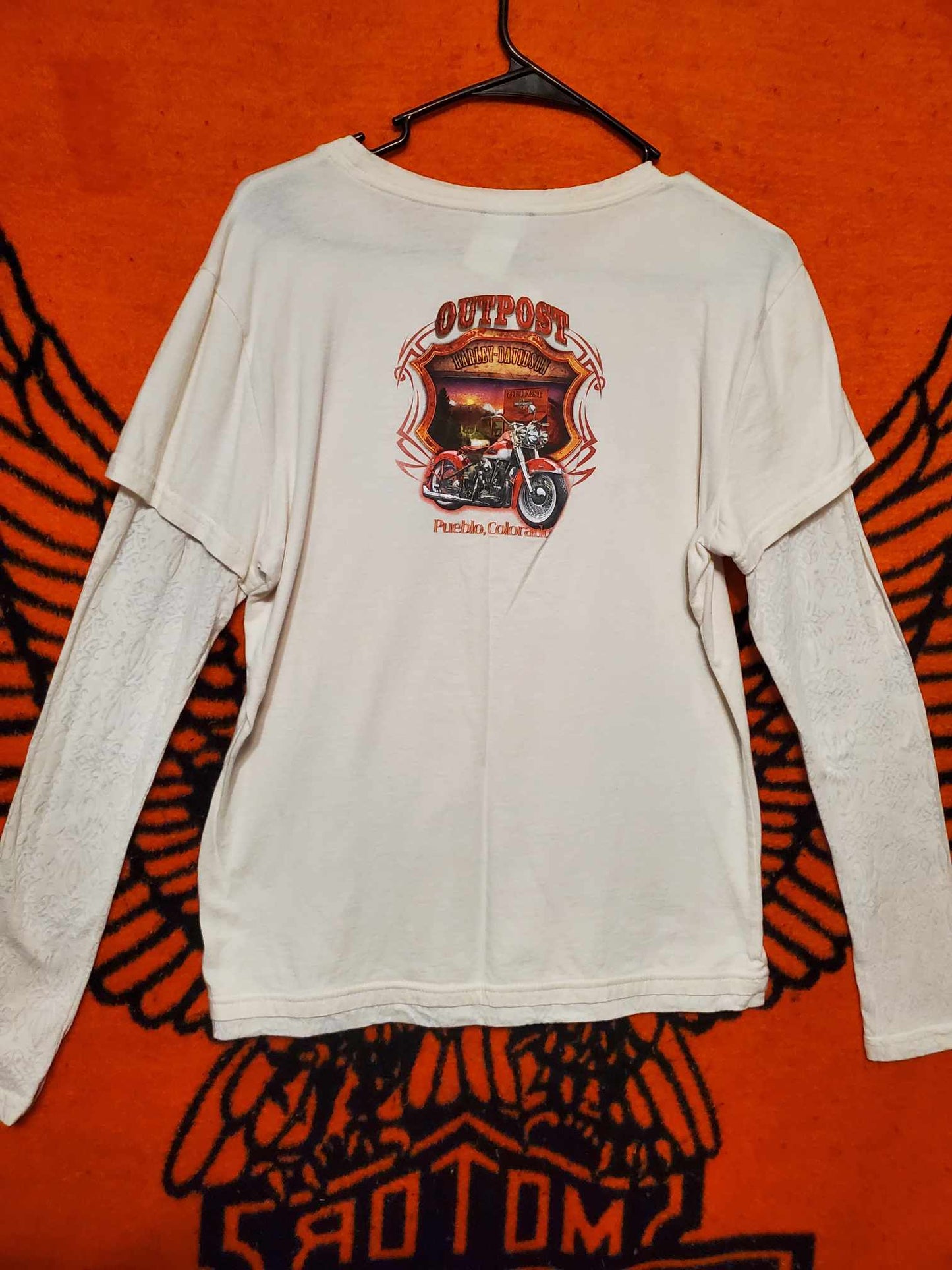 HD womens long sleeve shirt size 2XL