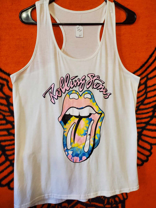 Rolling Stones women's tank, size Large