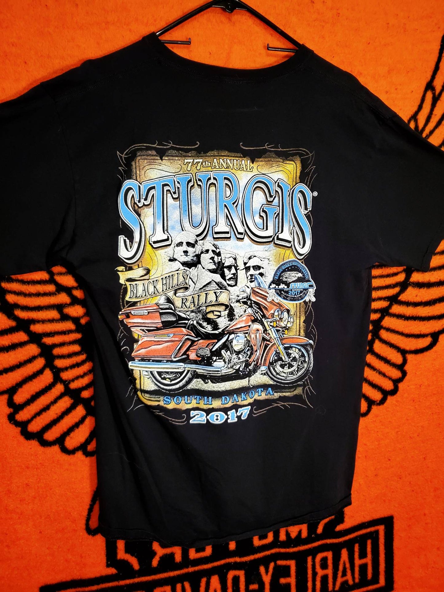 2017 Sturgis short sleeve t-shirt, men's Large