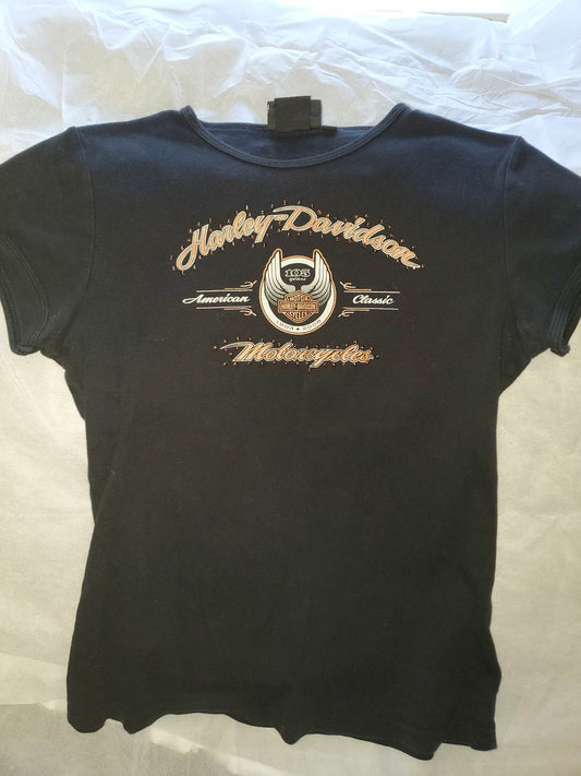 Harley Davidson Short Sleeve t-shirt womens size large